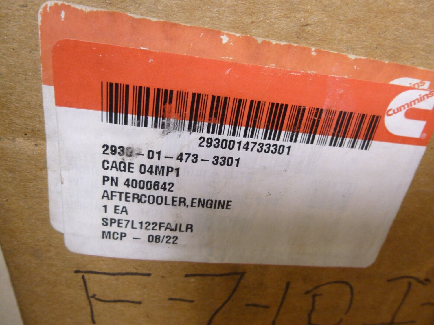OEM Cummins 4000642 Engine Aftercooler For 504, 555, and 903 | Replacement Truck Parts, Trailer Accessories, Automobile Supplies, Car Parts &amp; Accessories