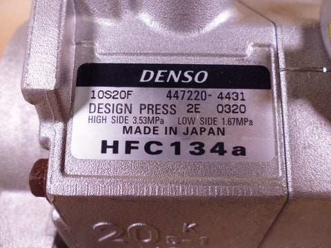 OEM Denso 447220 - 4431 A/C Compressor 10S20F HFC134a Genuine *Made In Japan* - Royal Equipment DENSO