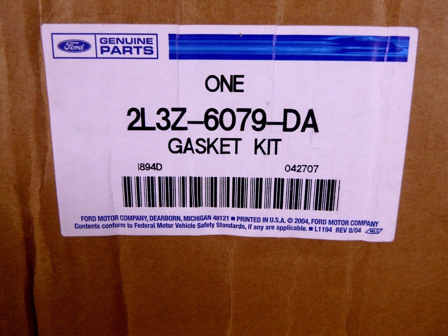 OEM Genuine Ford Gasket Kit 2L3Z-6079-DA, 2L3Z-6079-DB, 2L3Z-6079-A, 2L3Z-6079-A | Replacement Truck Parts, Trailer Accessories, Automobile Supplies, Car Parts &amp; Accessories