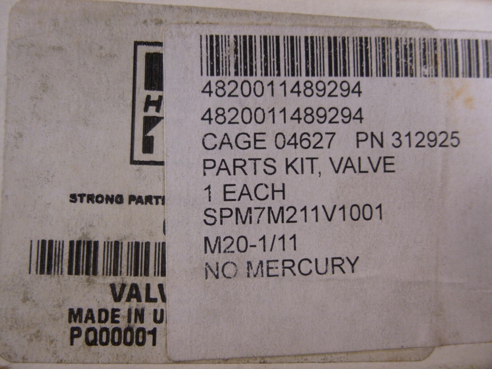 OEM Hyster 0312925 Safety Relief Valve Kit 312925 , 4820-01-148-9294 | Industrial MRO Replacement Parts, Manufacturing Machine Parts &amp; Components, Heavy Equipment Parts Supplier