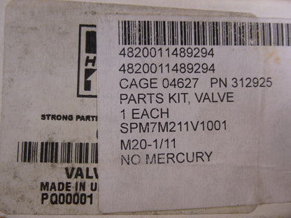 OEM Hyster 0312925 Safety Relief Valve Kit 312925 , 4820-01-148-9294 | Industrial MRO Replacement Parts, Manufacturing Machine Parts &amp; Components, Heavy Equipment Parts Supplier