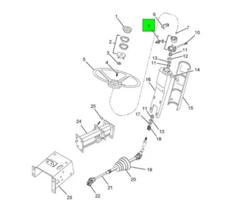 OEM INTERNATIONAL 470213C91 CONTACT, BRUSH ELECTRICAL HORN, STEERING WHEEL - Royal Equipment INTERNATIONAL