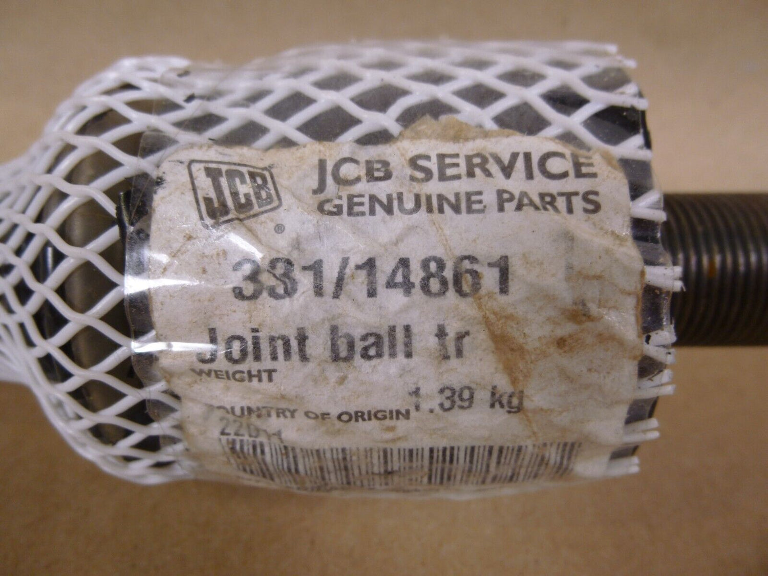 OEM JCB BACKHOE - SWIVEL JOINT, TRACK ROD (PART NO. 331/14861) | Industrial Tractor Parts Supplier and Surplus Tractor Parts &amp; Accessories