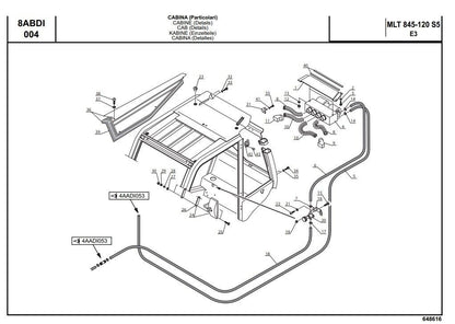 OEM Manitou 562610 Chauffage Heating Cab Heater For MLT 845-120 S5 E3 , 845-120 | Industrial Tractor Parts Supplier and Surplus Tractor Parts &amp; Accessories
