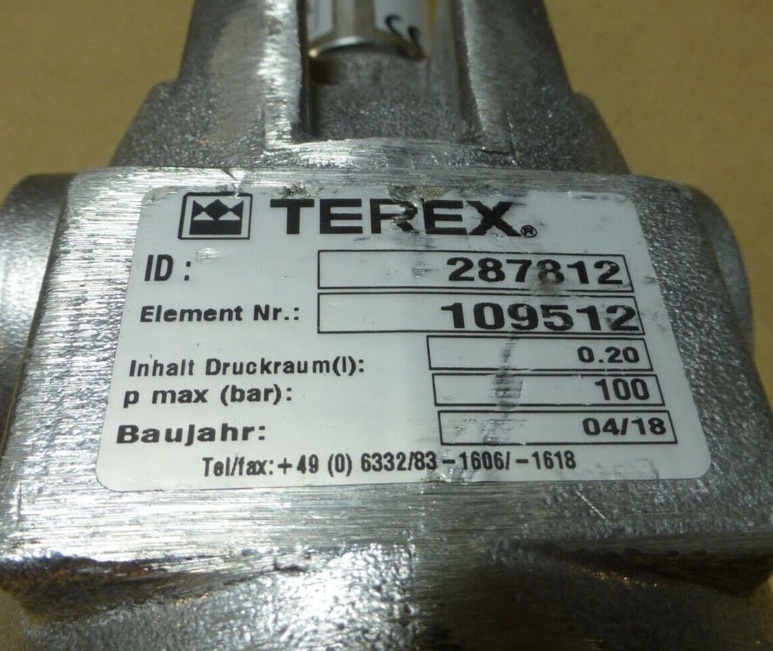 OEM TEREX 00287812 HYDRAULIC FILTER 287812 FOR CRANES BOOM TRUCK LIFT MAC-50 | Industrial Tractor Parts Supplier and Surplus Tractor Parts &amp; Accessories