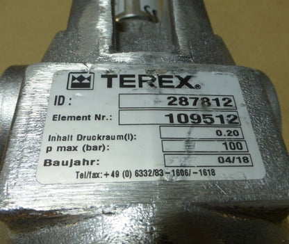 OEM TEREX 00287812 HYDRAULIC FILTER 287812 FOR CRANES BOOM TRUCK LIFT MAC-50 | Industrial Tractor Parts Supplier and Surplus Tractor Parts &amp; Accessories