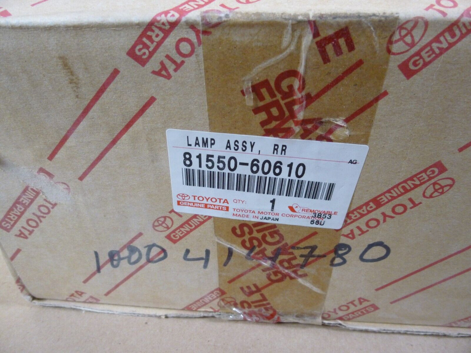OEM Toyota 81550-60610 Rear Right Tail Combination Light Lamp RH Land Cruiser | Replacement Truck Parts, Trailer Accessories, Automobile Supplies, Car Parts &amp; Accessories