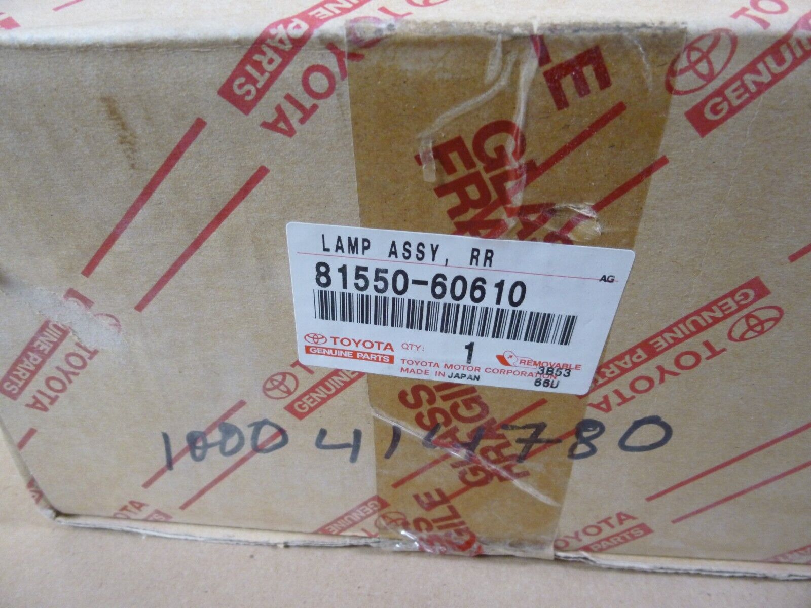 OEM Toyota 81550-60610 Rear Right Tail Combination Light Lamp RH Land Cruiser | Replacement Truck Parts, Trailer Accessories, Automobile Supplies, Car Parts &amp; Accessories