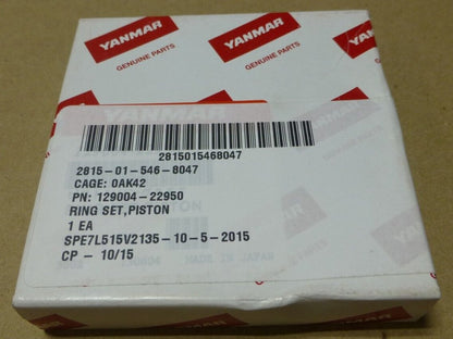 OEM Yanmar 129004-22950 0.25OS Piston Ring Set For 3TNV84 4TNV84 TNV84 Engine | Replacement Truck Parts, Trailer Accessories, Automobile Supplies, Car Parts &amp; Accessories