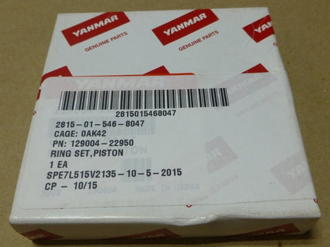 OEM Yanmar 129004 - 22950 0.25OS Piston Ring Set For 3TNV84 4TNV84 TNV84 Engine - Royal Equipment YANMAR