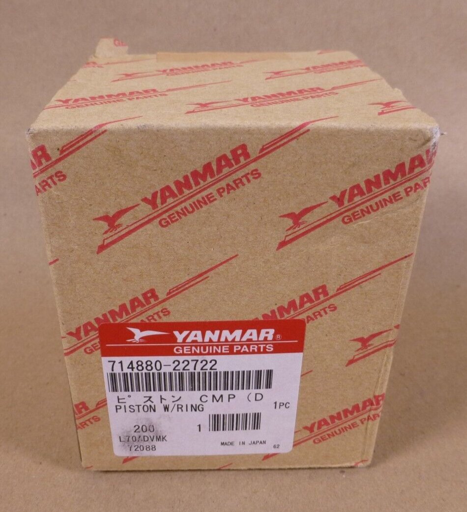 OEM Yanmar 714880-22722 Piston For L70AE-DEGY6B L70AE-DYC L70AE-DEYC L70AE-DEGYC | Replacement Truck Parts, Trailer Accessories, Automobile Supplies, Car Parts &amp; Accessories