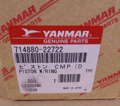 OEM Yanmar 714880-22722 Piston For L70AE-DEGY6B L70AE-DYC L70AE-DEYC L70AE-DEGYC | Replacement Truck Parts, Trailer Accessories, Automobile Supplies, Car Parts &amp; Accessories