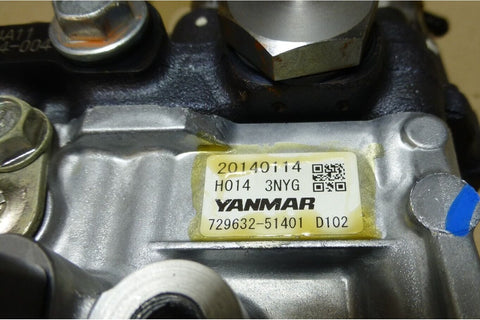 OEM Yanmar 729632 - 51401 Fuel Injection Pump Marine Diesel Engine 4TNV88 - BDHQ - Royal Equipment YANMARIntake & Fuel Systems