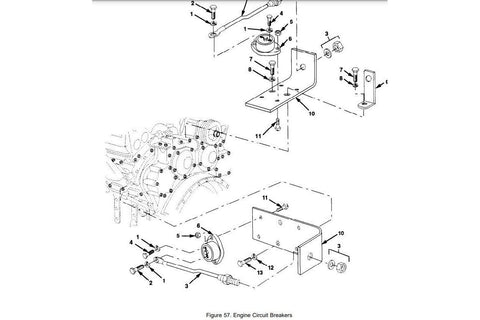 Oshkosh 1810210 M1070 HET Engine Circuit Breaker Diode , 5961 - 01 - 337 - 7230 - Royal Equipment Royal Equipment