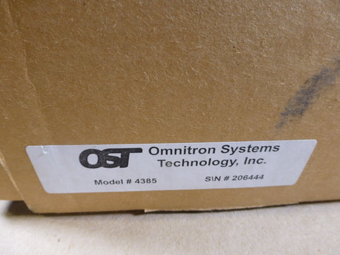 OST Omnitron 4385 FlexPoint Powered Chassis , 48VDC Power - Redundant , 14 - Module - Royal Equipment OST