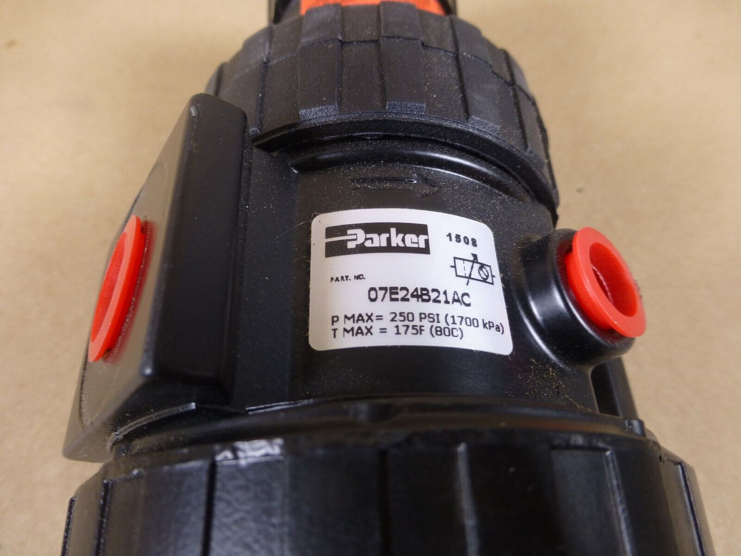 Parker 07E24B21AC Air Pressure Regulating Valve Regulator , 250PSI , 175F | Industrial MRO Replacement Parts, Manufacturing Machine Parts &amp; Components, Heavy Equipment Parts Supplier