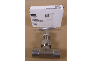 Parker 8F - U12LB - G - SS Stainless Steel Union Bonnett Valve 1/2" x 1/2" FNPT USA - Royal Equipment Royal Equipment