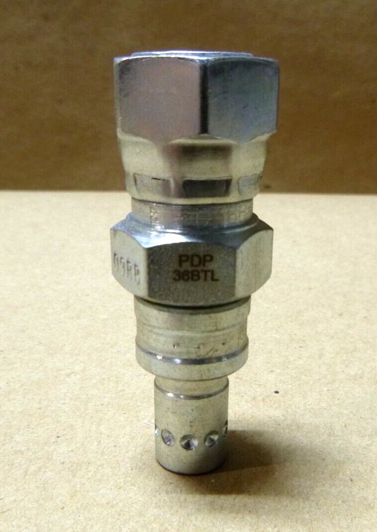 Parker PDP36BTL, PDP Series Nipple - Female Seal-Lok Fitting 1/8" Body 6000 Psi | Industrial MRO Replacement Parts, Manufacturing Machine Parts &amp; Components, Heavy Equipment Parts Supplier