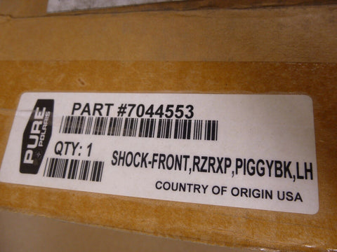 Polaris 7044553 7044554 Front Left Right Piggyback Shocks For 2017 RZR XP 1000 - Royal Equipment Polaris