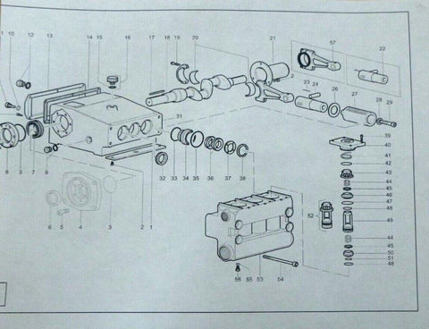 Pratissoli KL36 - 40 - 45 - 50 Pump Valve, GRUPPO VALV.KL - IM - AG, 208004670, 2080.04670 - Royal Equipment Pratissoli