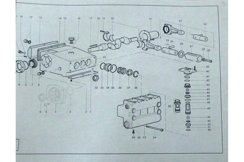 Pratissoli KL36 Complete Piston, PISTONE COMPLETO KL/A/Z, 250001020, 2500.0102.0 - Royal Equipment Royal Equipment