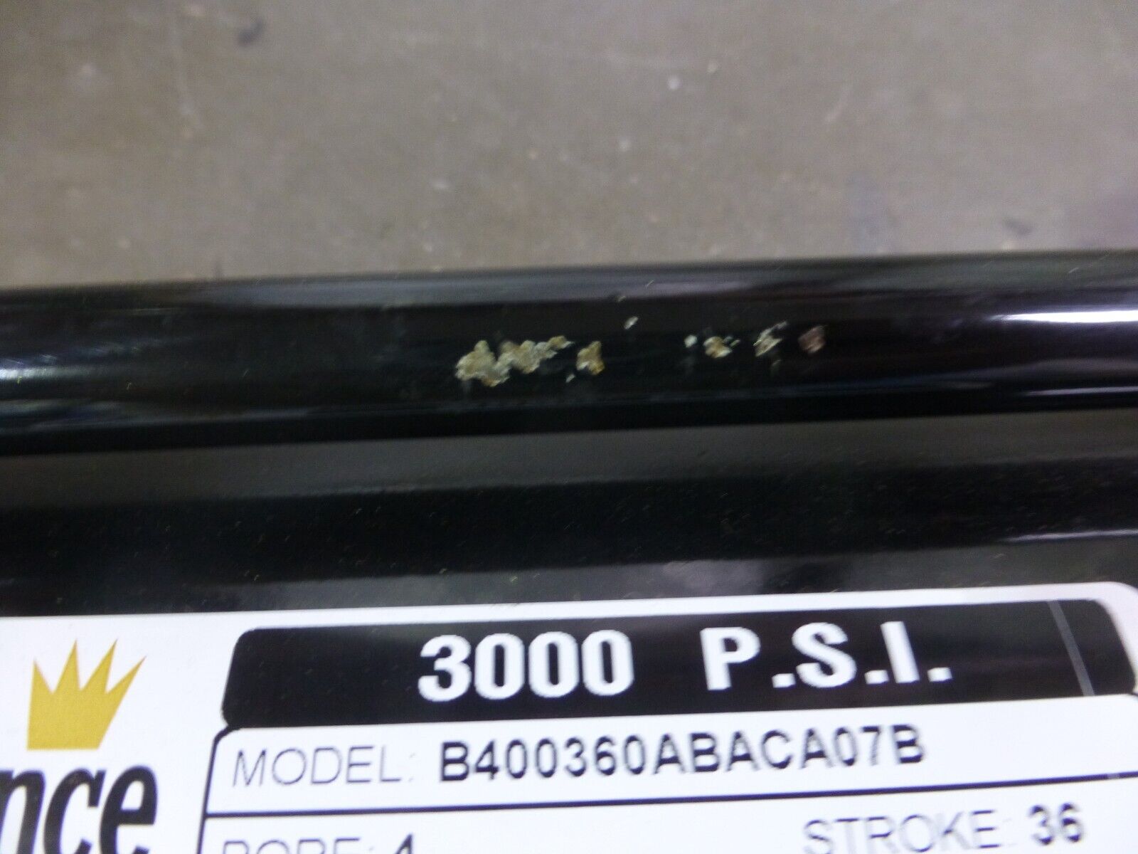 Prince Hydraulic B400360ABACA07B Tie Rod Cylinder 3000PSI, Bore 4" x 36" Stroke | Industrial MRO Replacement Parts, Manufacturing Machine Parts &amp; Components, Heavy Equipment Parts Supplier