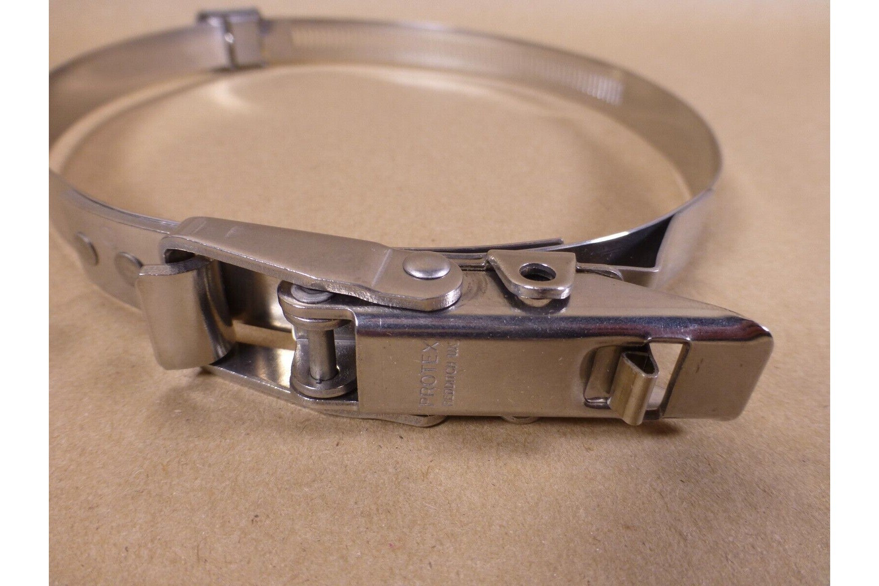 Protex UK 130mm-175mm Stainless Steel Quick Release Band Pipe Latch Clamp | Industrial MRO Replacement Parts, Manufacturing Machine Parts &amp; Components, Heavy Equipment Parts Supplier