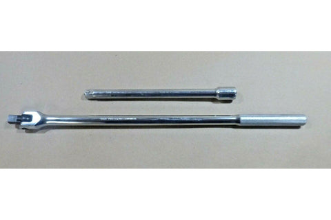 Proto USA J5468 1/2" Drive Hinge Handle Breaker Bar W/ 10" JS Tools USA Ext Bar - Royal Equipment ProtoWrenches