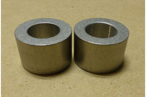 (QTY 2) 1/2" ID x 7/8" OD x 0.555" TALL STAINLESS STEEL STANDOFF SPACER BUSHING - Royal Equipment GENERICOther Business & Industrial