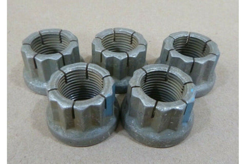 (QTY 5) 3/4" - 16 x 0.78" ALL STEEL 12PT. FLANGE LOCK NUT AIRCRAFT AUTO AERO TRUCK - Royal Equipment Royal Equipment