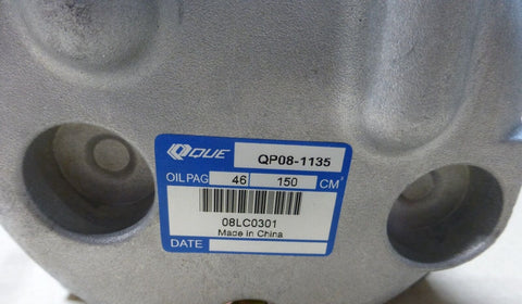 QUE QP08 - 1135 24V 2 - GROOVE AC COMPRESSOR , 2521135 , 488 - 42015 , 435 - 52015 - Royal Equipment QUE