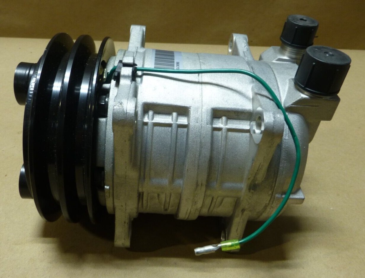 QUE QP08-1135 24V 2-GROOVE AC COMPRESSOR , 2521135 , 488-42015 , 435-52015 | Replacement Truck Parts, Trailer Accessories, Automobile Supplies, Car Parts &amp; Accessories