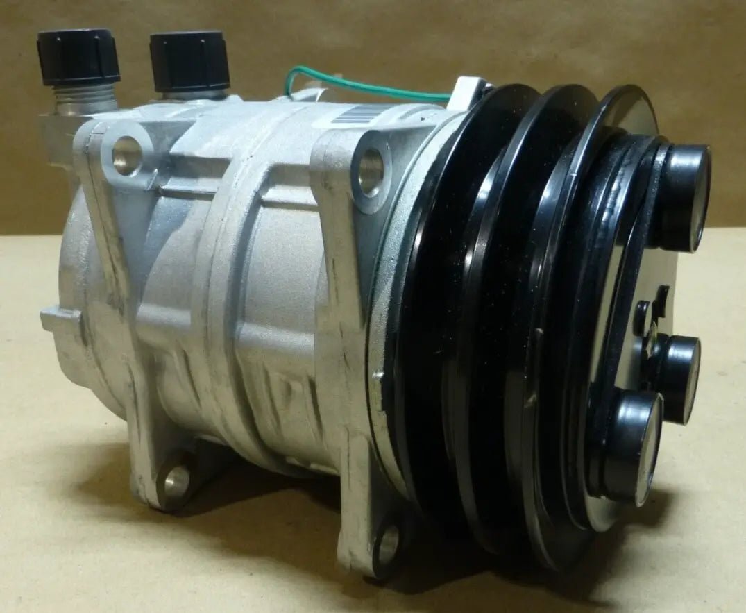 QUE QP08-1135 24V 2-GROOVE AC COMPRESSOR , 2521135 , 488-42015 , 435-52015 | Replacement Truck Parts, Trailer Accessories, Automobile Supplies, Car Parts &amp; Accessories