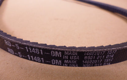 RD-5-11481-0 A/C Compressor Belt FMTV 2.5 Ton TV040076-001 LMTV 3030-01-528-1458 | Genuine M35 Military Truck Parts and M939 Cargo Truck Surplus Parts