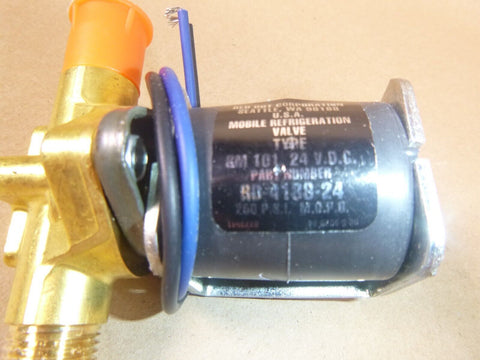 Red Dot 24V Freon Solenoid Valve 71R9004 ( RD - 4188 - 24P) Equal to Kysor 404205 - Royal Equipment RED DOT