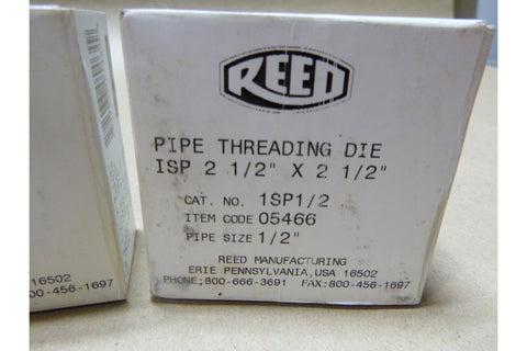 Reed SD - 82 Adjustable Guide Pipe Threader W/ 4 Square Dies 1/4, 3/8, 1/2, 3/4" - Royal Equipment ReedPipe Threaders, Taps & Dies