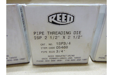 Reed SD - 82 Adjustable Guide Pipe Threader W/ 4 Square Dies 1/4, 3/8, 1/2, 3/4" - Royal Equipment ReedPipe Threaders, Taps & Dies