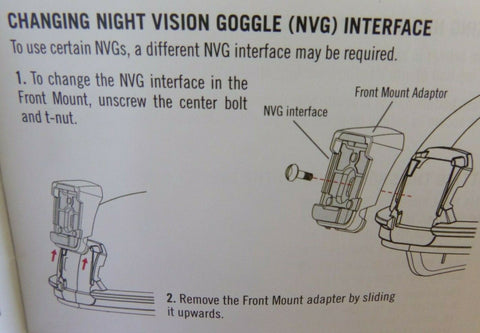 Revision Batlskin Viper Head Protection System NVG Interface Adapter - Royal Equipment REVISION