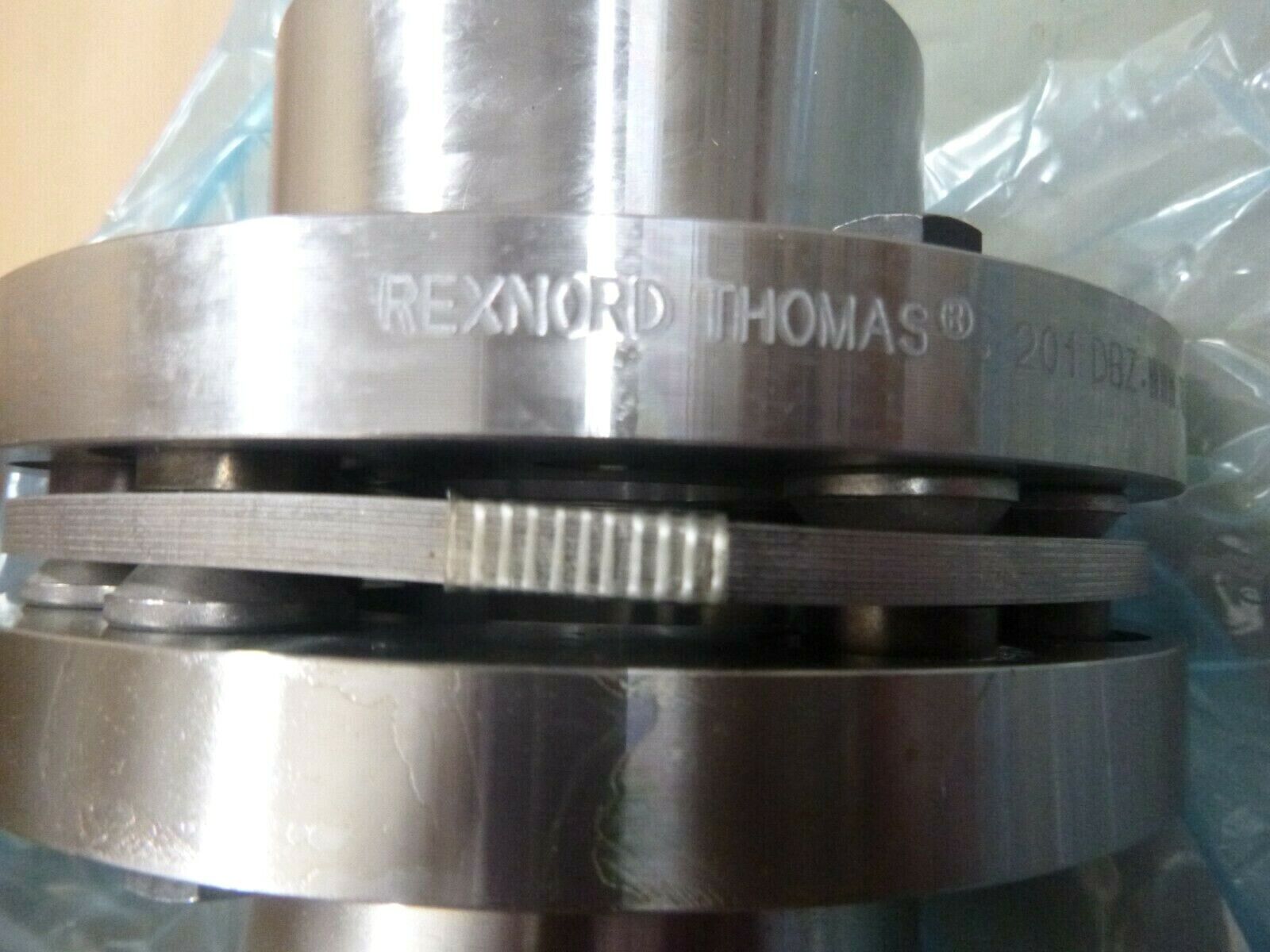 Rexnord Thomas 201DBZ Complete Flexible Coupling Assembly Bored 1-7/8" x 2-3/16" | Industrial MRO Replacement Parts, Manufacturing Machine Parts &amp; Components, Heavy Equipment Parts Supplier