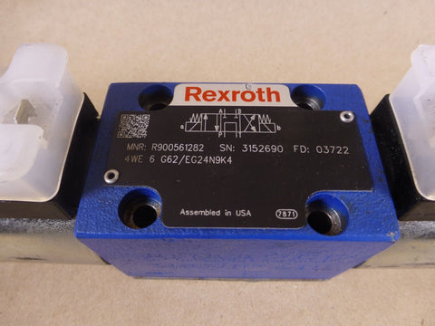 Rexroth R900561282 Hydraulic Directional Control Valve 4WE 6 G62/EG24N9K4 - Royal Equipment REXROTH