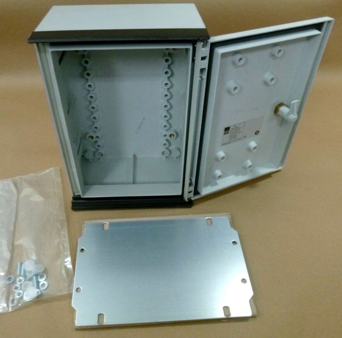 Rittal Nema 4X Electrical Enclosure W/ Hinged Door KS 1432.500, 10" x 14" x 6" | Industrial MRO Replacement Parts, Manufacturing Machine Parts &amp; Components, Heavy Equipment Parts Supplier