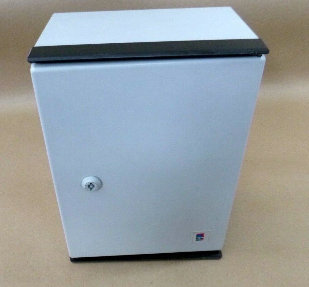 Rittal Nema 4X Electrical Enclosure W/ Hinged Door KS 1432.500, 10" x 14" x 6" | Industrial MRO Replacement Parts, Manufacturing Machine Parts &amp; Components, Heavy Equipment Parts Supplier