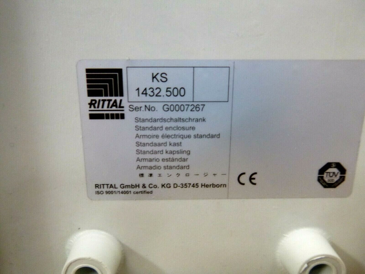 Rittal Nema 4X Electrical Enclosure W/ Hinged Door KS 1432.500, 10" x 14" x 6" | Industrial MRO Replacement Parts, Manufacturing Machine Parts &amp; Components, Heavy Equipment Parts Supplier