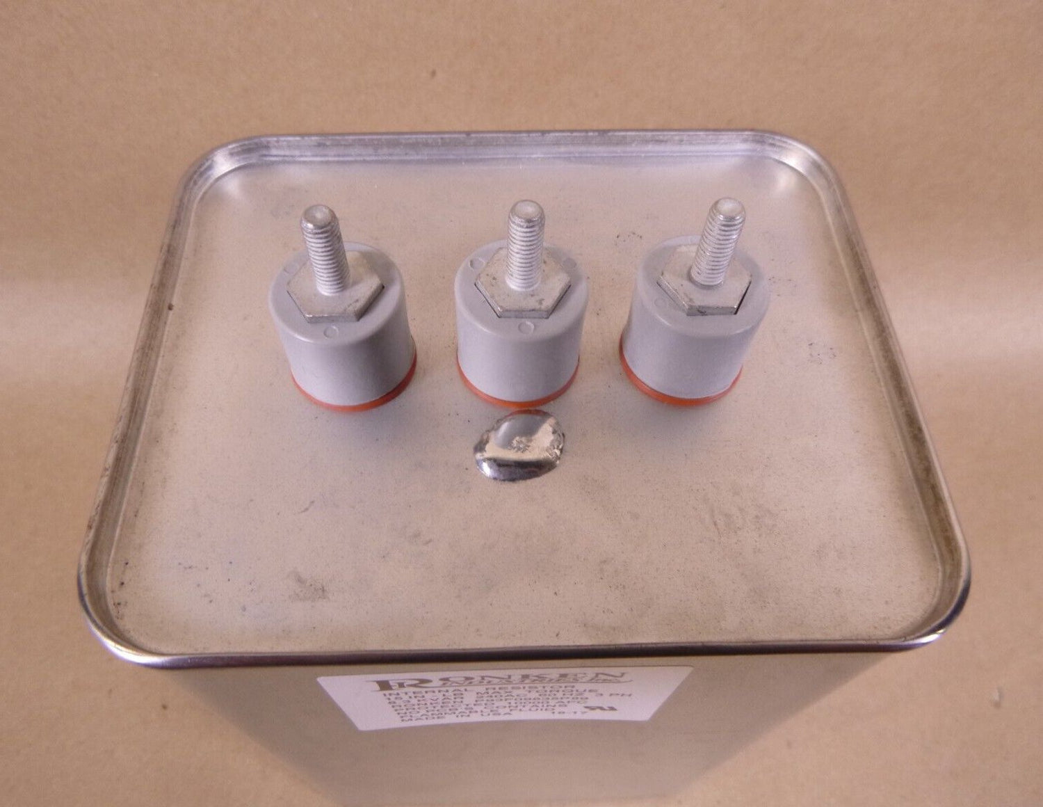 Ronken USA 3 Phase Power Factor Correction Capacitor 8.3 KVAR 240 VAC 60 HZ | Electrical MRO Replacement Parts &amp; Components and Commercial Electrical Supplies Company