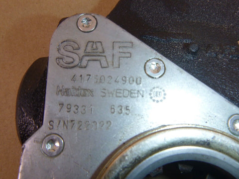 SAF 4175024900 Automatic Slack Adjuster 6 Hole 10 Tooth Spline Haldex 79331 - Royal Equipment SAF