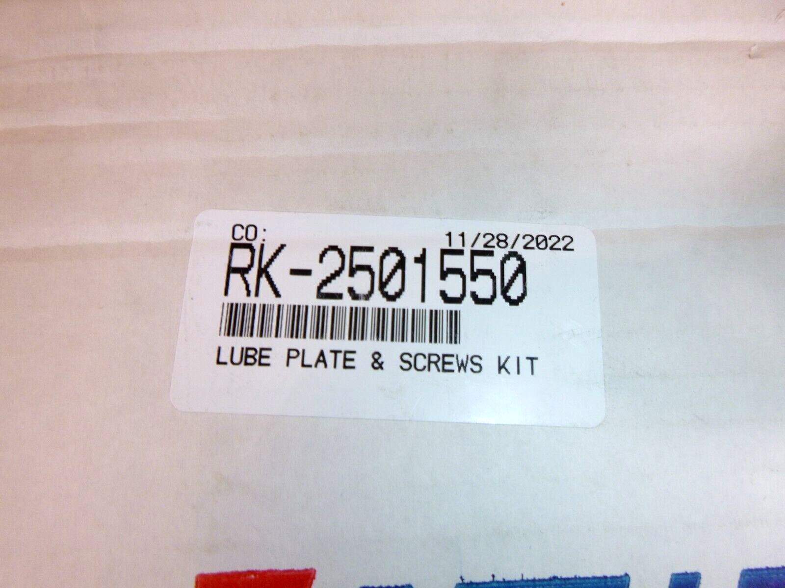 SAF HOLLAND RK-2501550 Fifth Wheel Trailer Hitch Lube Plate With Screw Kit | Replacement Truck Parts, Trailer Accessories, Automobile Supplies, Car Parts &amp; Accessories