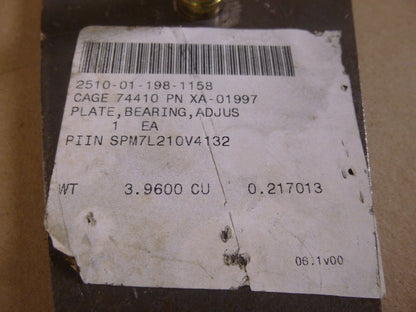 SAF Holland XA-01997 RH Fifth Wheel Bearing Plate FMTV , 2510-01-198-1158 | Replacement Truck Parts, Trailer Accessories, Automobile Supplies, Car Parts &amp; Accessories