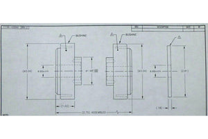 SB3 - 425 Internally Snubbed Neoprene Isolator 425 Lb. Load 0.66" Hole 2.75 Tall - Royal Equipment Royal Equipment