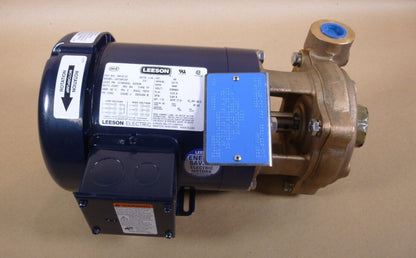 Scot 3146K039 Bronze Marine Centrifugal Pump 1HP 3PH 10GPM , 1-1/4" x 3/4" | Industrial Electric Motors, Pumps &amp; Parts