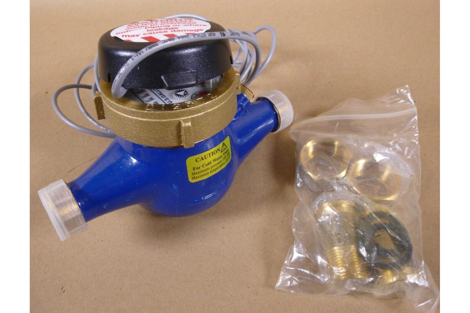 Seametrics MJE-075-1G-07 Dry Top Water Meter Solid State 3/4" 1Gallon/Pulse | Electrical MRO Replacement Parts &amp; Components and Commercial Electrical Supplies Company